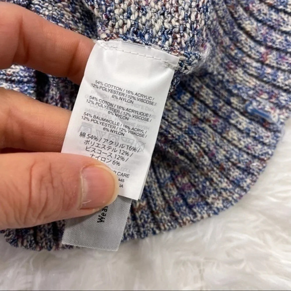 New J Crew Marled Flare Sleeve Sweater XS H8986 - Picture 6 of 9